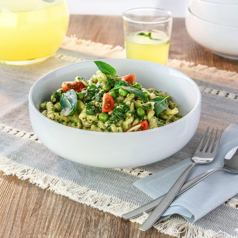 Better Homes & Gardens Coupe White Porcelain Serve Bowl | Walmart (US)