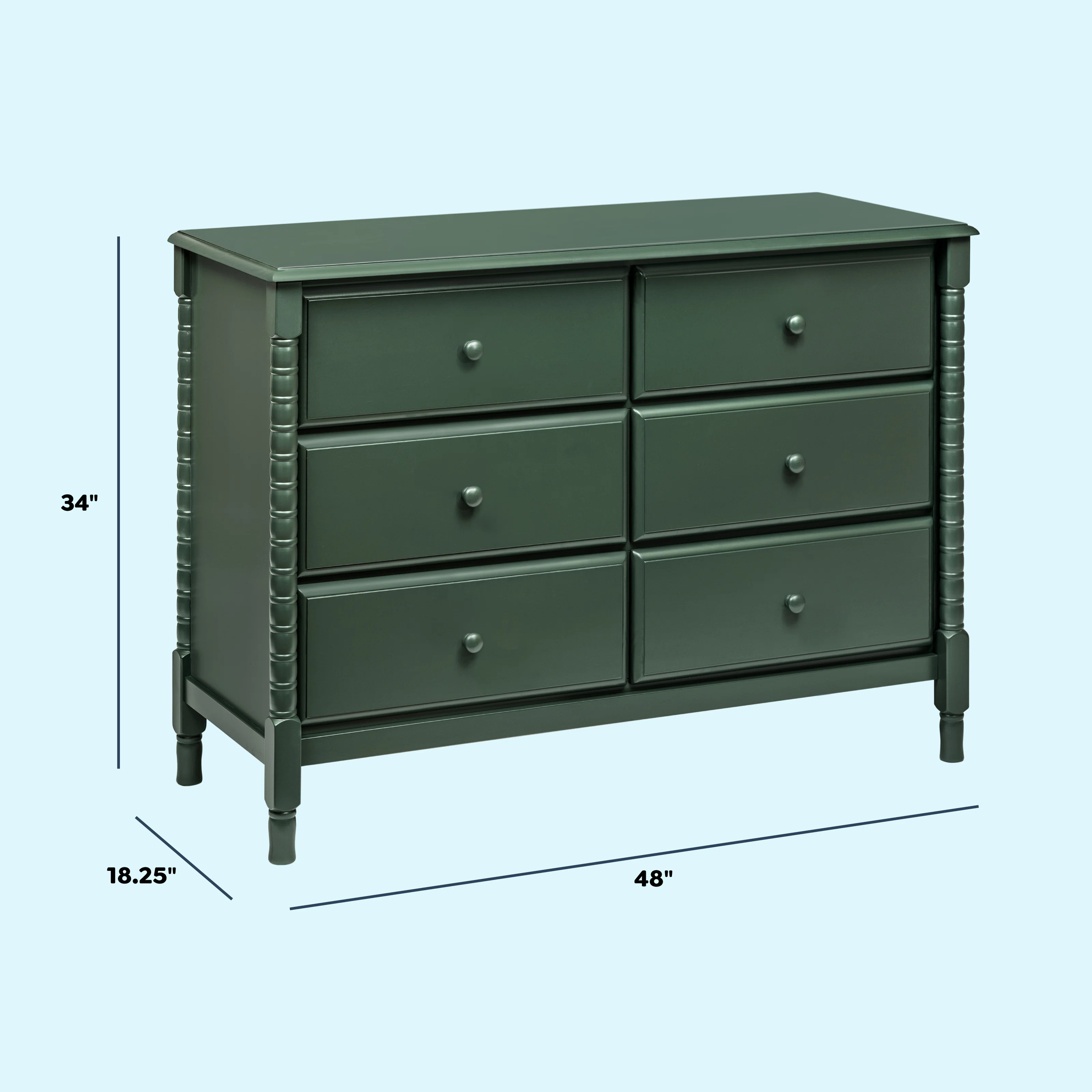 Jenny Lind Spindle Dresser | Wayfair North America