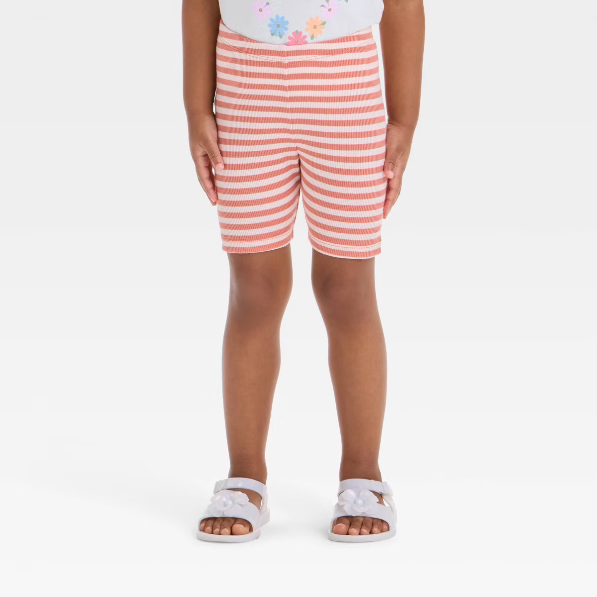 Toddler Girls' Ribbed Bike Shorts - Cat & Jack™ | Target