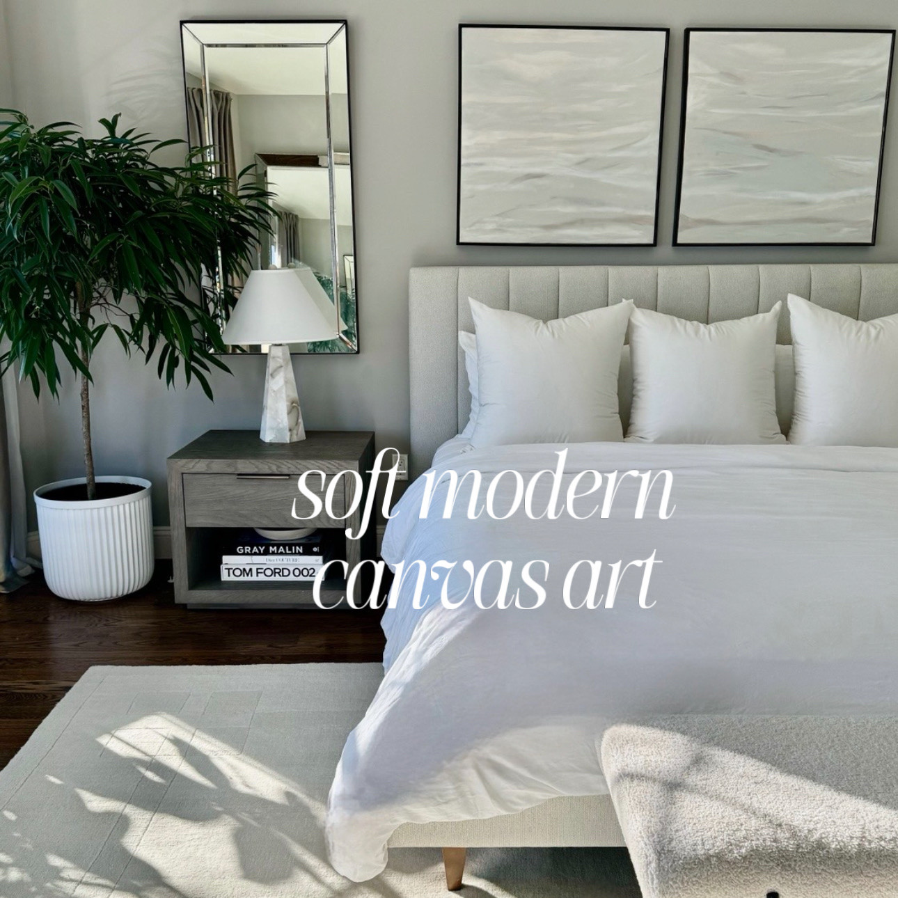 Soft modern canvas art options like the ones in my master bedroom 

#LTKSeasonal #LTKHome #LTKSaleAlert
