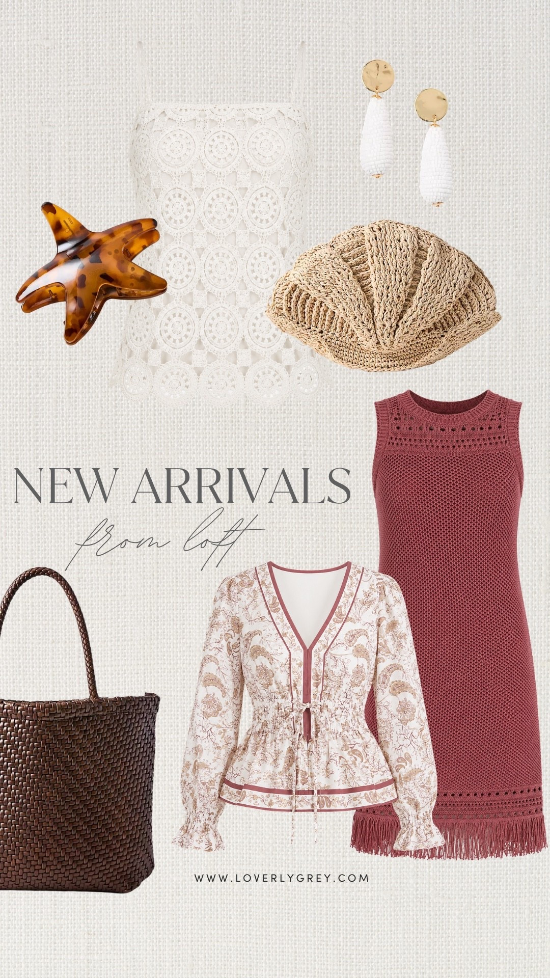 Coast LOFT new arrivals- yes please! How cute is this sweater dress and woven shell clutch? Perfect summer date night look!

#LTKootd #LTKSaleAlert #LTKSeasonal