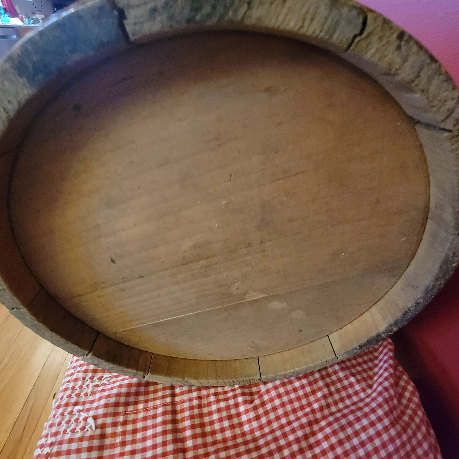 Treenware Firkin Wooden Sugar Bucket~Last Half 20th Cen. | Etsy (US)