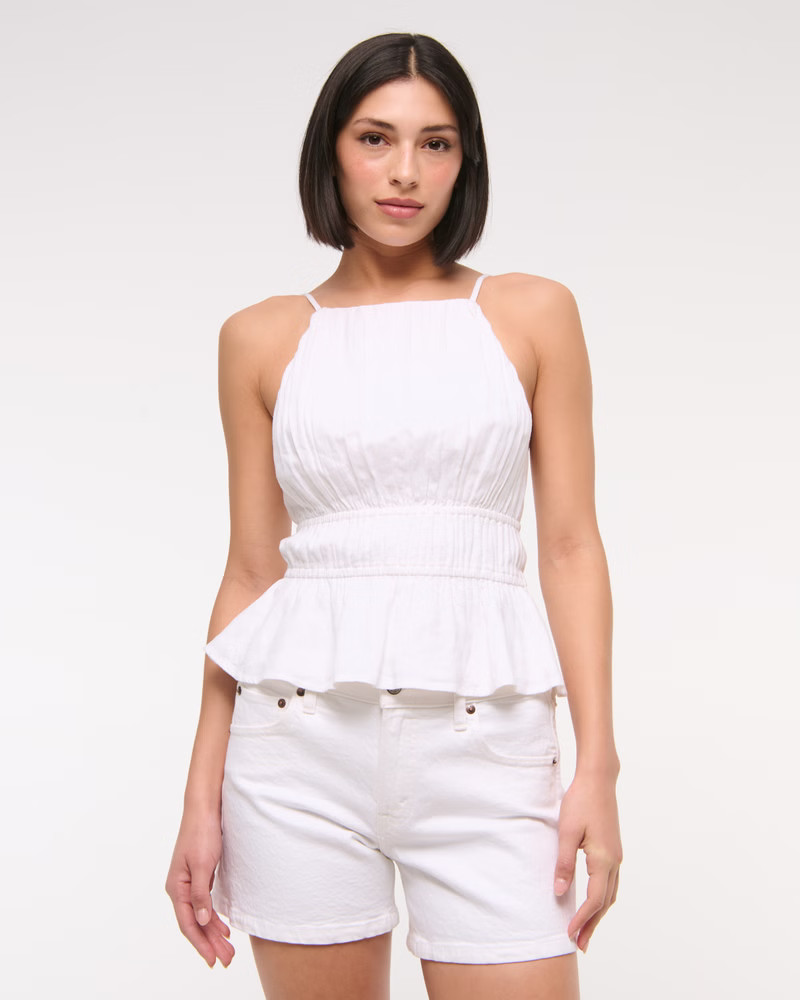 Mid Rise A-Line Short | Abercrombie & Fitch (US)