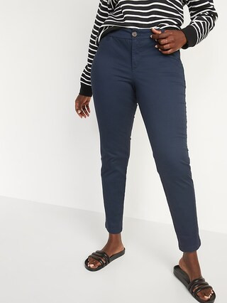 Mid-Rise Skinny Everyday Khakis for Women | Old Navy (US)
