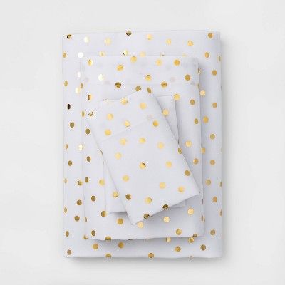 Printed Microfiber Sheet Set - Room Essentials™ | Target