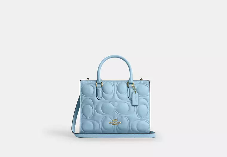 Maggie Small Tote Bag In Signature Leather | Coach (US)