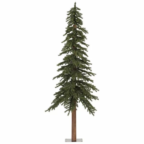Natural Alpine Artificial Pine Christmas Tree | Wayfair North America