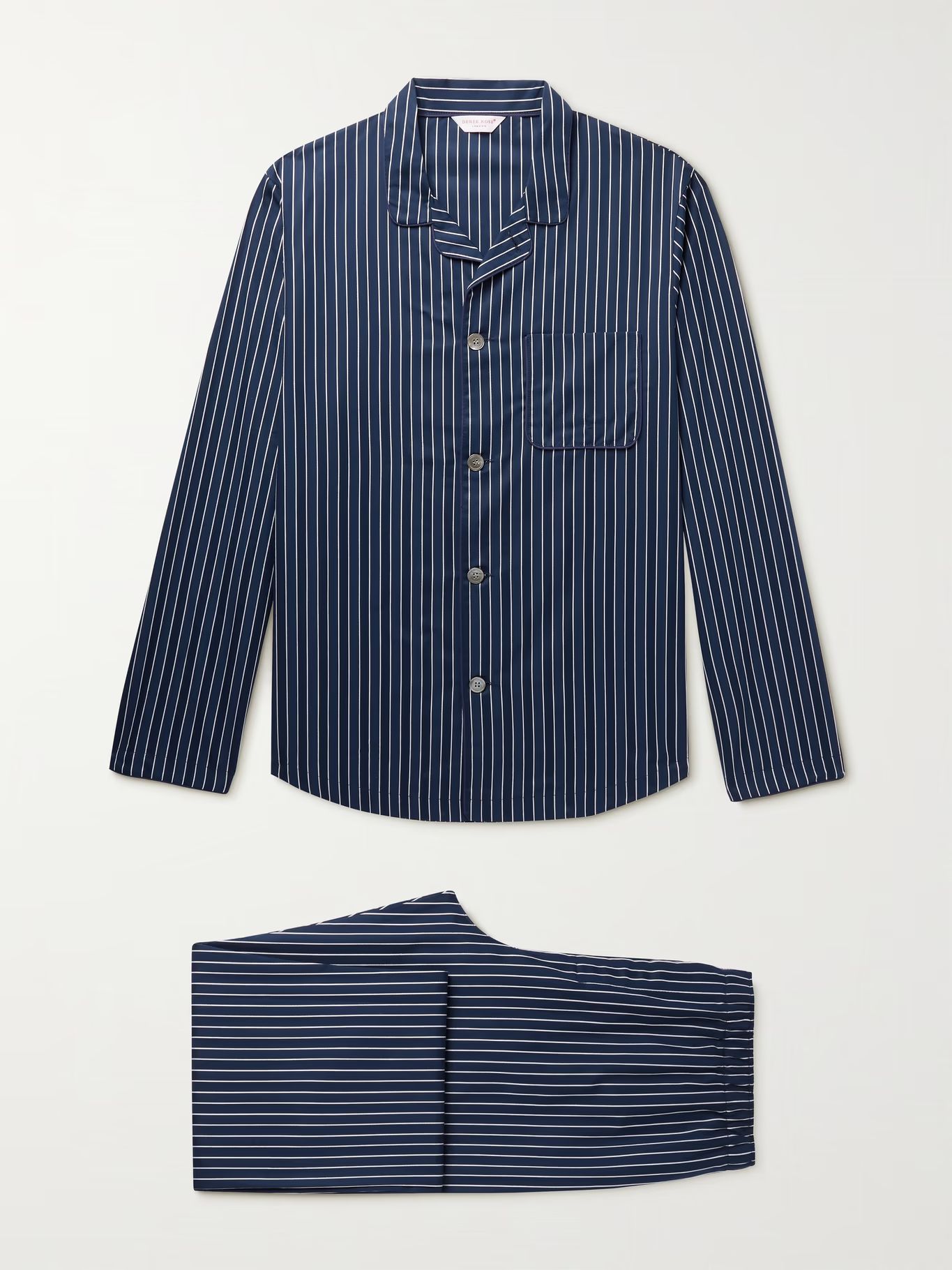 Royal Striped Cotton Pyjama Set | Mr Porter (US & CA)