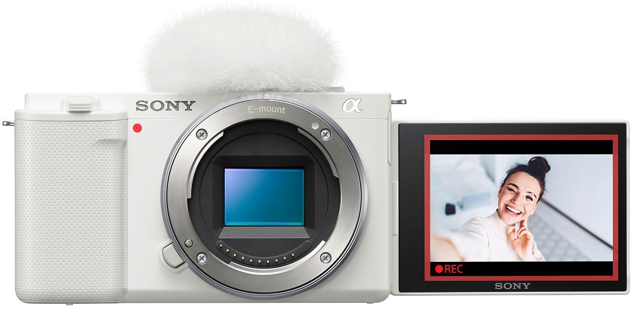 Sony - Alpha ZV-E10 Mirrorless Vlog Camera - Body Only - White | Best Buy U.S.