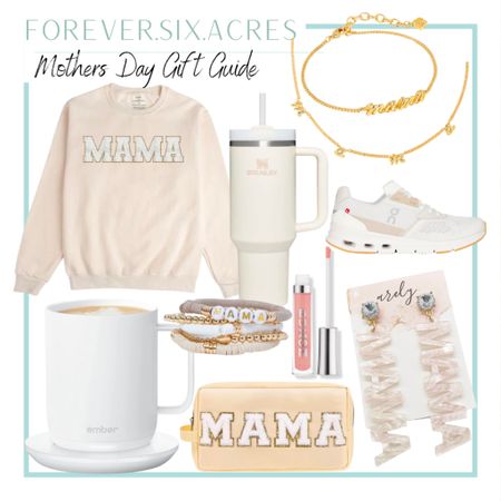 Mother’s Day gift, causal mom, neutral gifts, Mother’s Day jewelry , mama necklace, mama , heated coffee mug, ember , Stanley, Kendra Scott, Pink Lily, Ulta, lip plumber, friendship bracelets, on cloud, sneakers, tennis shoes, 

#LTKGiftGuide #LTKshoecrush #LTKfamily