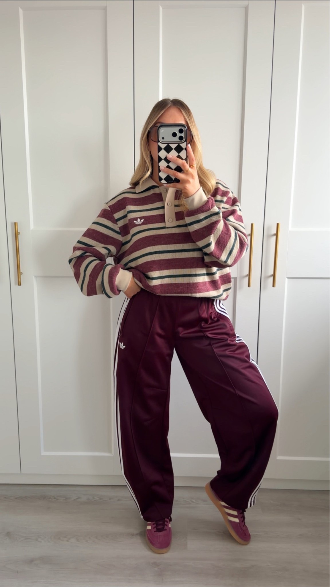 Adidas barrel leg firebird track pants- I wear XS

#LTKautumn #LTKstyletip #LTKmodest
