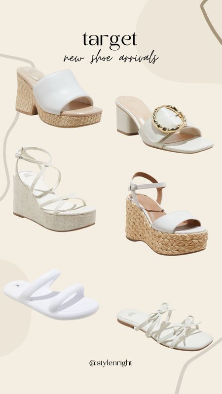 New summer sandals from Target!🤍

Summer sandals. Raffia sandals. Spring footwear. Pool sandals. Beach sandals.

#LTKstyletip #LTKshoecrush #LTKSeasonal