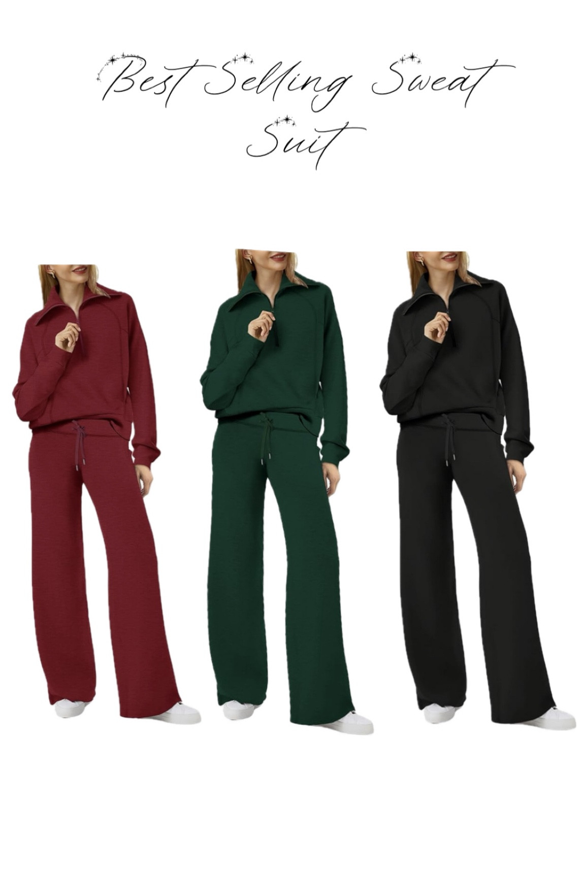 Hey everyone! I’m sharing my favorite sweatsuits that are both stylish and comfy. Check out the links in my LTK for my top picks! 💖
For  reference, I’m 5'8" and wear a size large. 

#loungeset #coord #sweatsuit #tracksuit

#LTKActive #LTKStyleTip #LTKGiftGuide