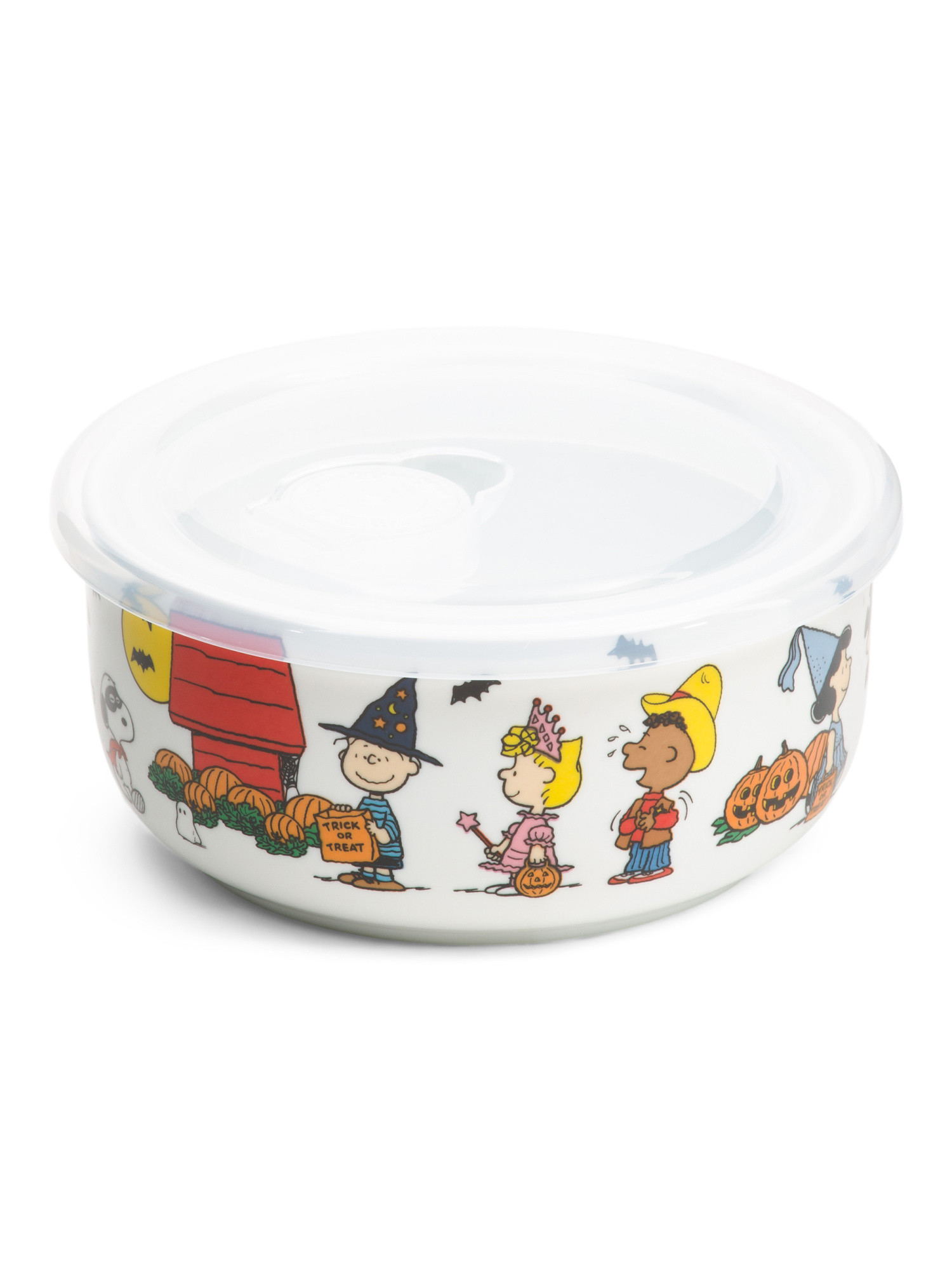 5.5in Snoopy And The Gang Costumes Lidded Bowl | Marshalls