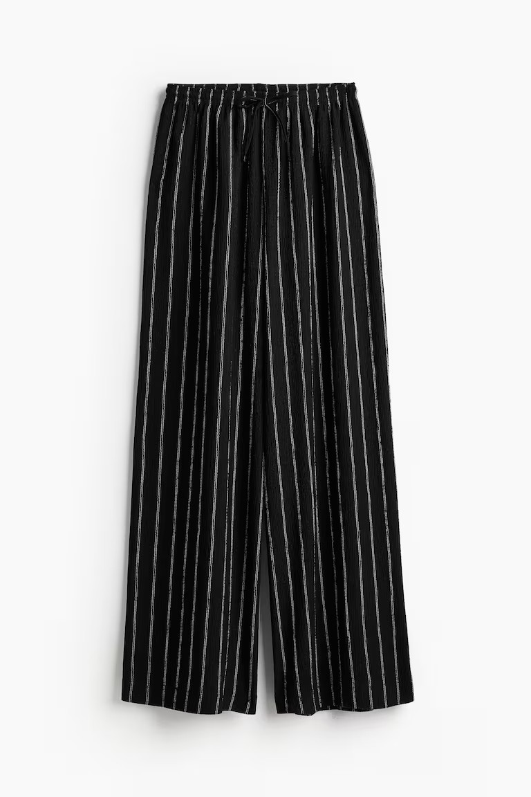 Wide pull-on trousers | H&M (UK, MY, IN, SG, PH, TW, HK)