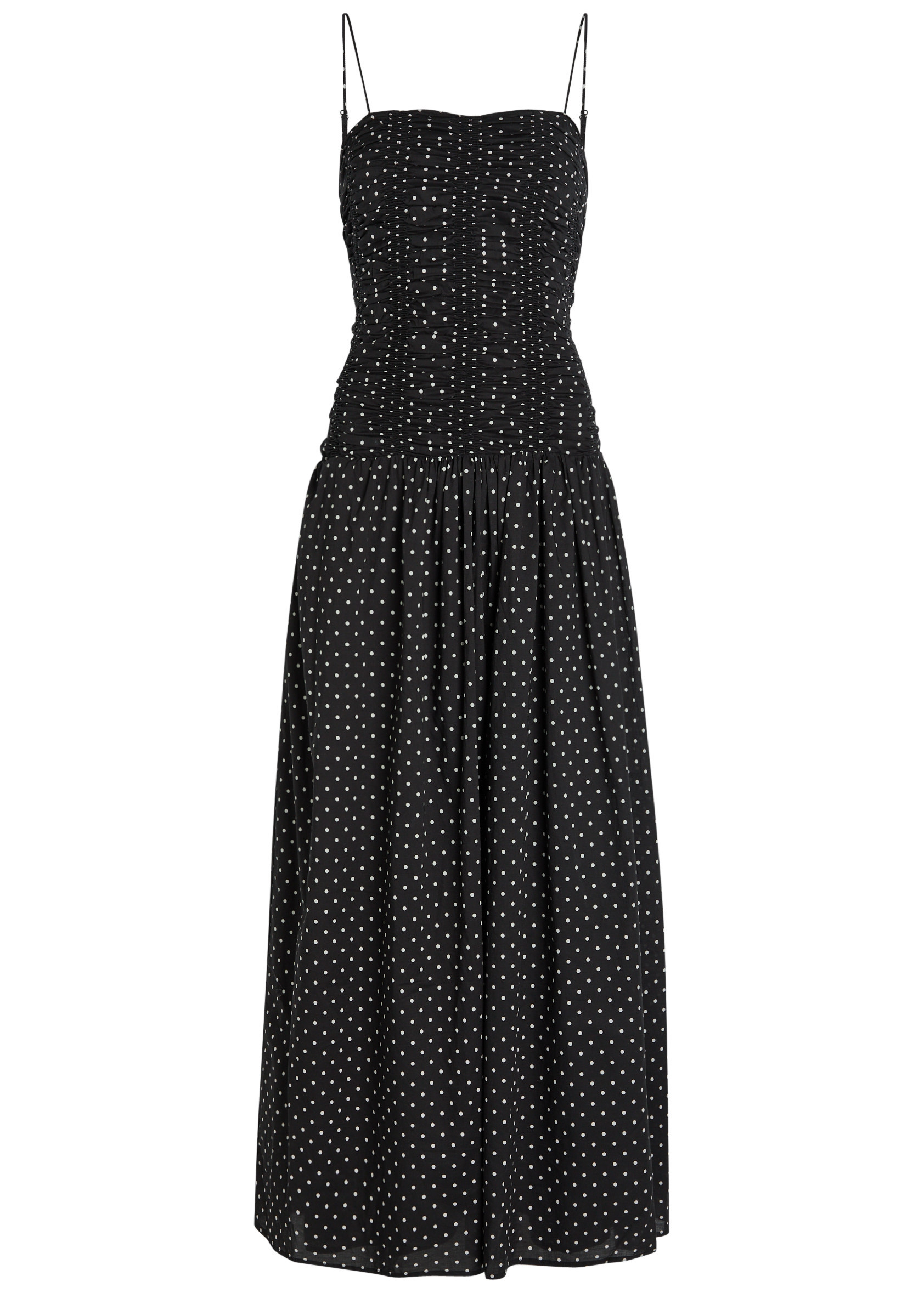 Mira polka dot cotton maxi dress | Harvey Nichols