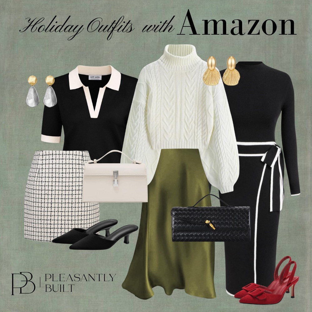Holiday-ready and effortlessly chic ✨ Festive women’s fashion finds from Amazon that are perfect for parties, gatherings, and cozy celebrations all season long.

#AmazonHolidayFashion #HolidayStyle #FestiveFashion #AmazonFinds #HolidayOutfits #WomensFashion #SeasonalStyle #ChicAndCozy #HolidayLooks #OOTD #AffordableStyle #AmazonMustHaves#pleasantlybuilt 

 #LTKGiftGuide #LTKHoliday #LTKWorkwear