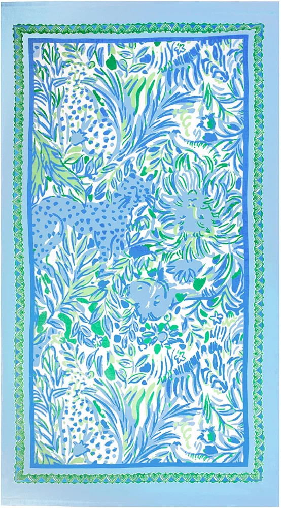 Lilly Pulitzer Oversized Pool/Beach Towel, 40 x 70, Large Terry Cloth Towel for Adults, Dandy Lio... | Amazon (US)