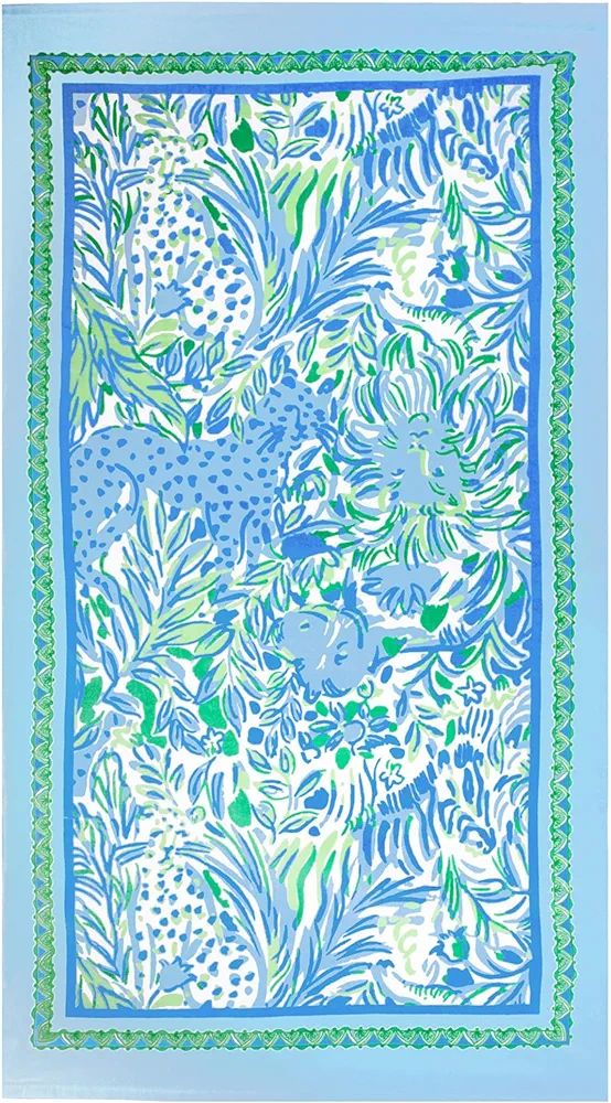 Lilly Pulitzer Oversized Pool/Beach Towel, 40 x 70, Large Terry Cloth Towel for Adults, Dandy Lio... | Amazon (US)