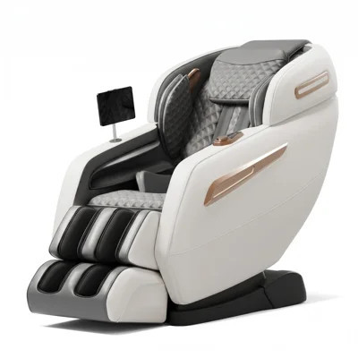 Lashayna Full Body 4D Massage Chair with Zero Gravity, AI Voice Control, Heat Therapy, 58-Inch SL Track, 48 Airbags, and Extendable Footrest | Wayfair North America