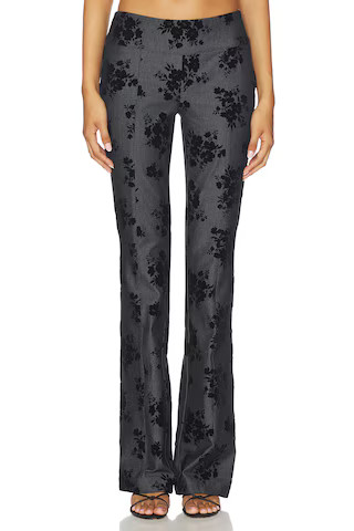 Amanda Uprichard Regency Pants in Indigo from Revolve.com | Revolve Clothing (Global)