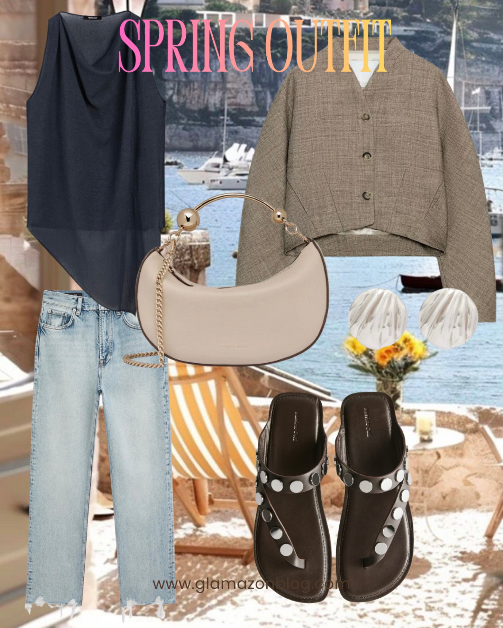 Massimo Dutti, Massimo Dutti jeans, flat summer shoes, cropped jacket, strathberry bag 

#LTKsummer #LTKspring #LTKuk