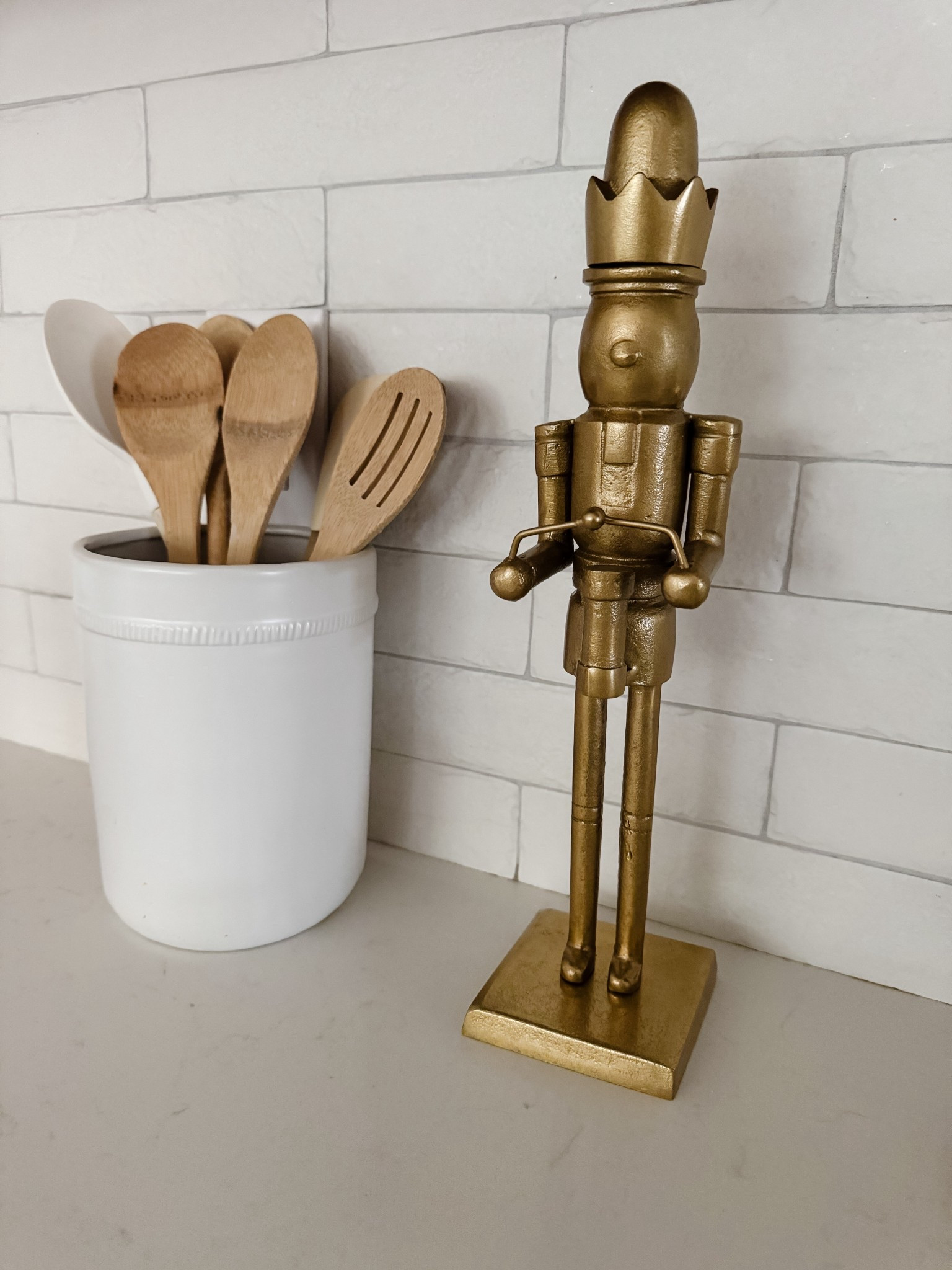 The cutest gold nutcracker
Holiday kitchen decor 


#LTKSeasonal #LTKHome #LTKHoliday