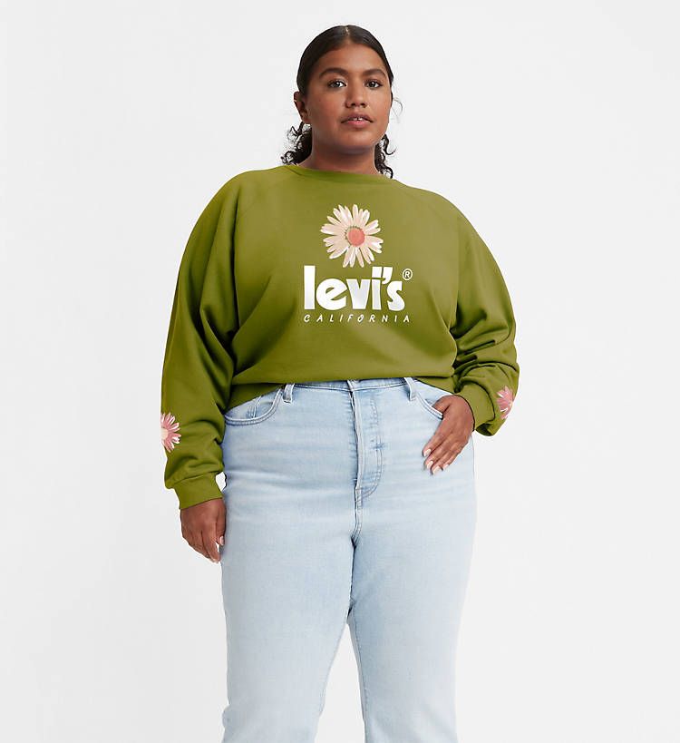 Vintage Raglan Crewneck Sweatshirt (plus Size) | LEVI'S (US)