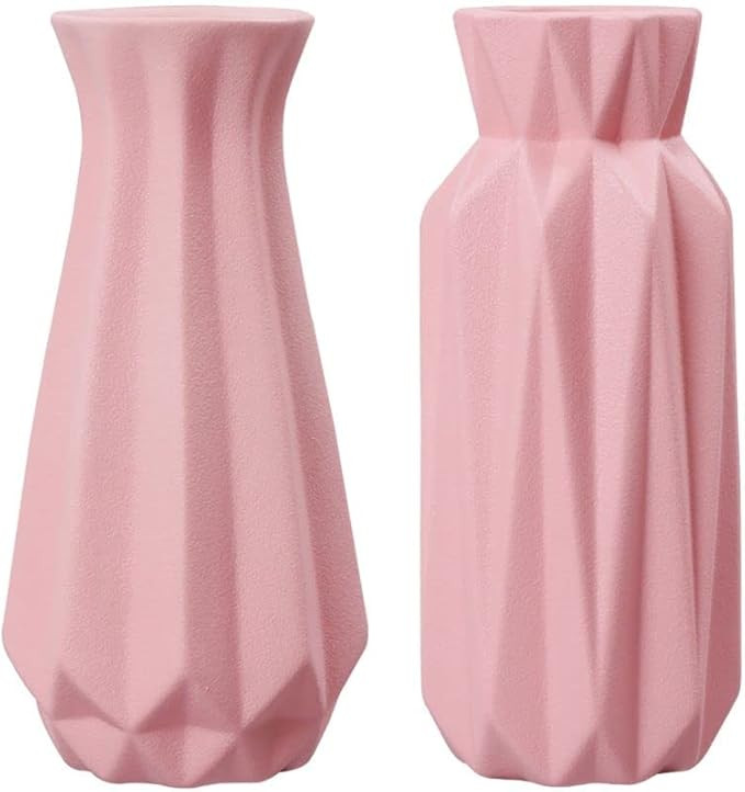Eathen 2 Set Ceramic Vases for Home Decor, Modern Decorative Vases Pair for Artificial Flowers, H... | Amazon (US)