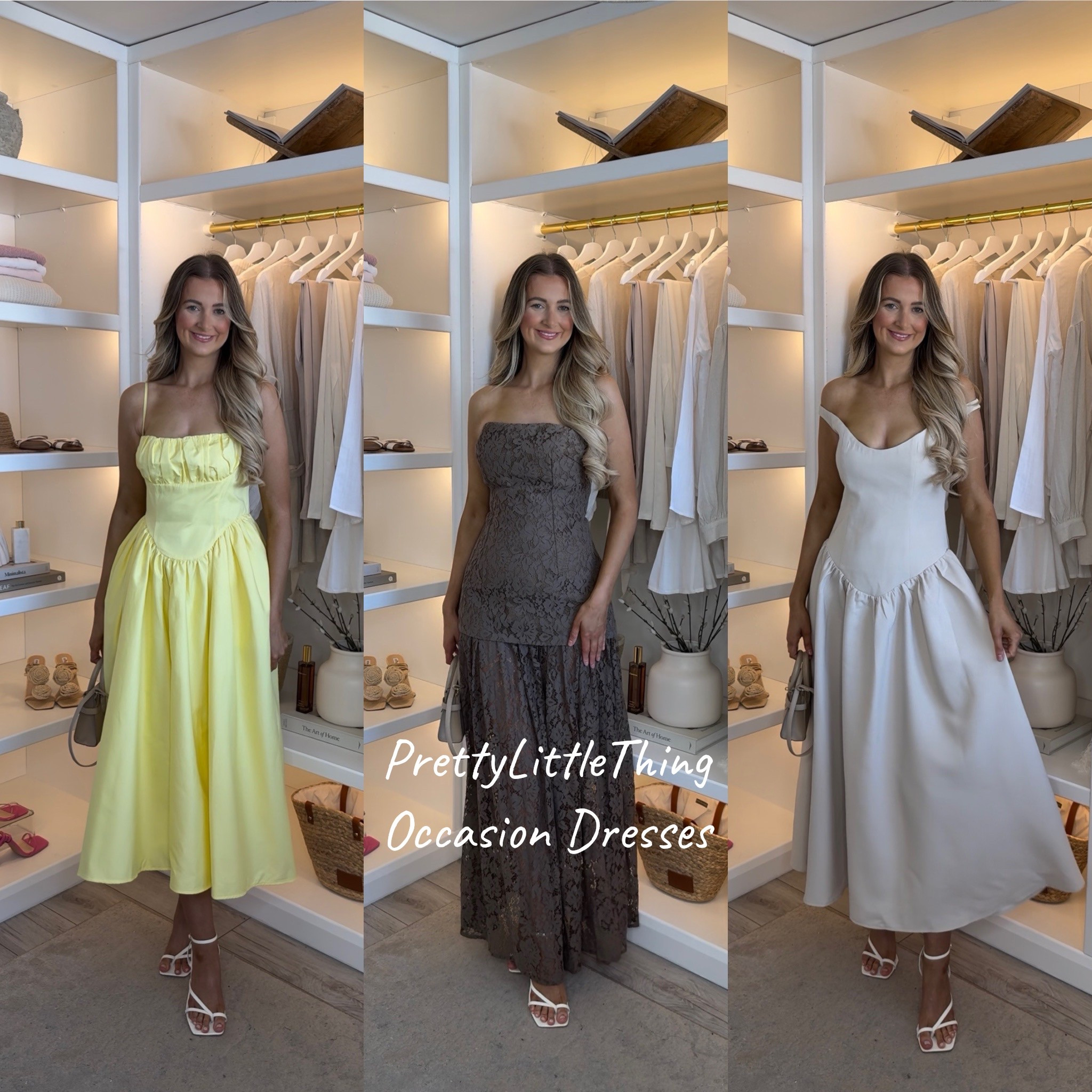 3 stunning Prettylittlething occasion dresses! Wedding guest evening dress butter yellow 

#LTKsummer #LTKwedding #LTKdresses