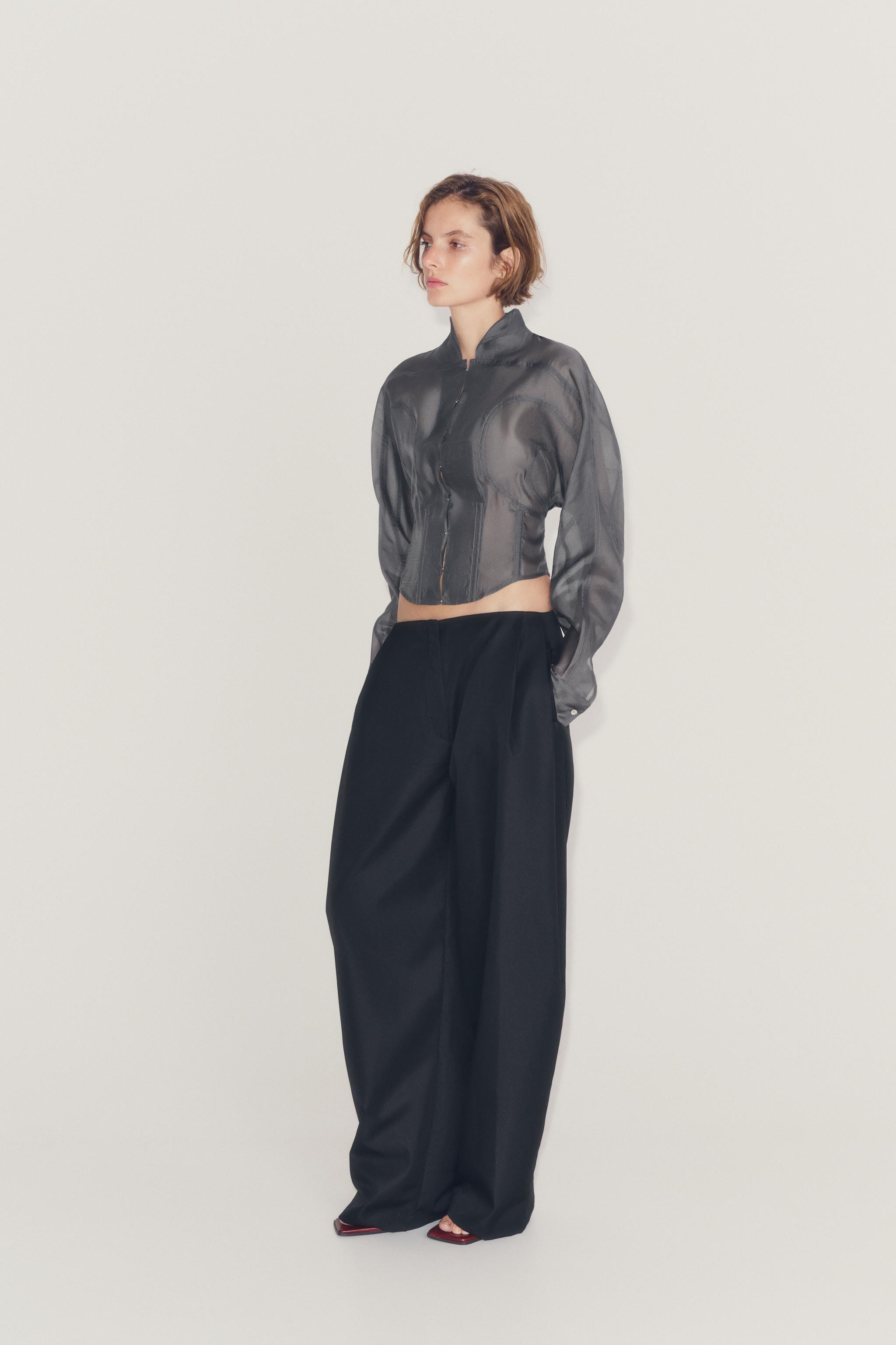 ZW COLLECTION CORSET SHIRT | Zara US