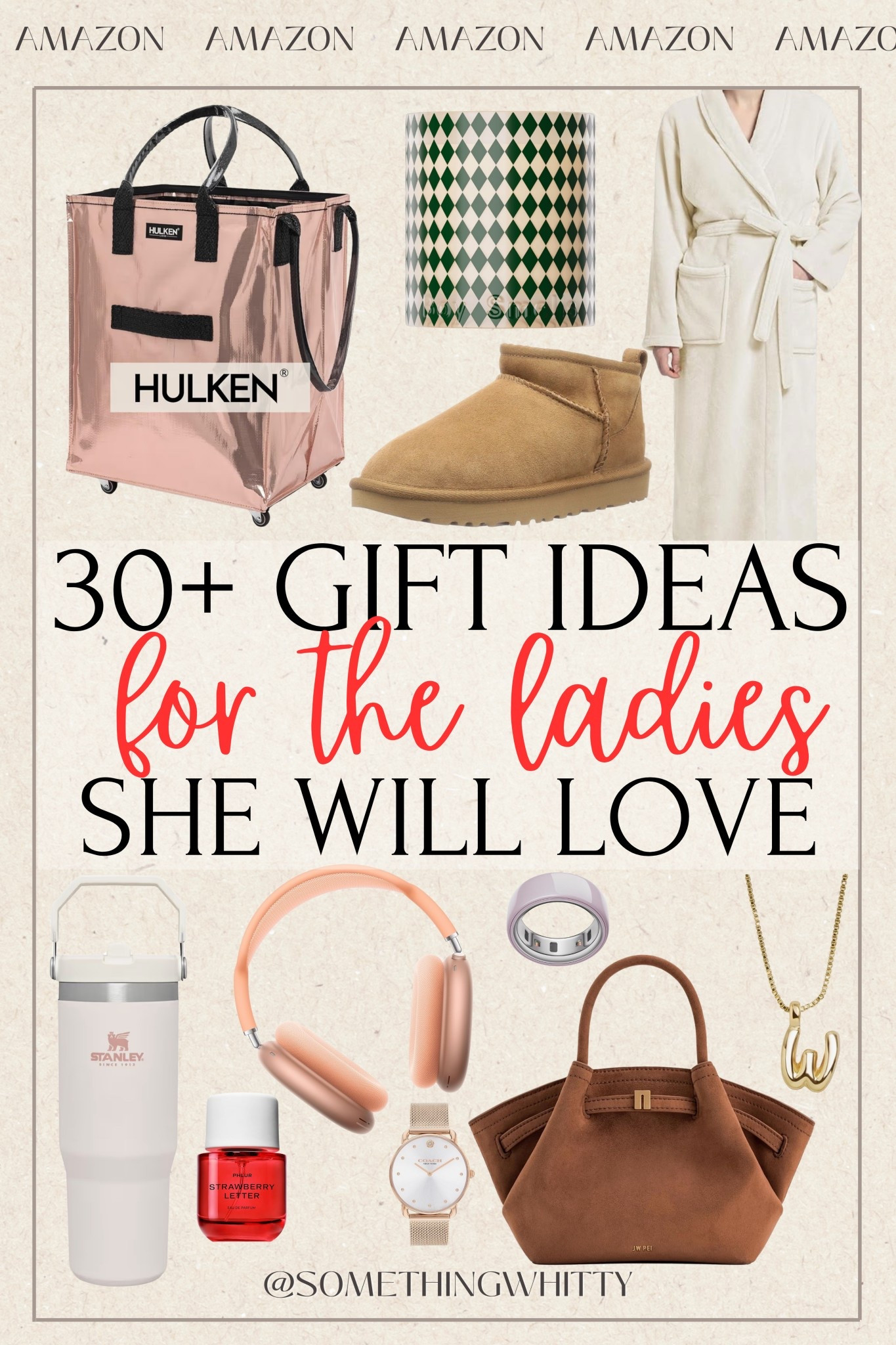 30 Gift Ideas She Will Be Sure To Love! #founditonamazon #giftsforher 

#LTKHoliday #LTKFindsUnder100 #LTKGiftGuide