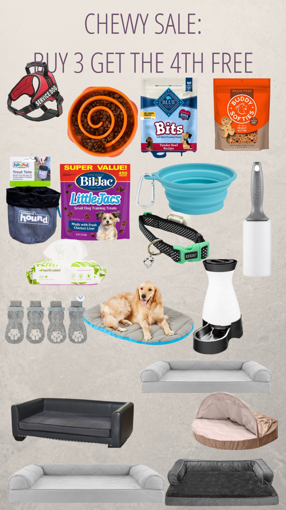 Chewy Black Friday sale! All of your dogs must have basics on super sale as well as some being mix & match as well! Gifts for dogs, gifts for the animal lover, gifts for the fur mom, gifts for the fur dad 

#LTKGiftGuide #LTKCyberweek #LTKsalealert