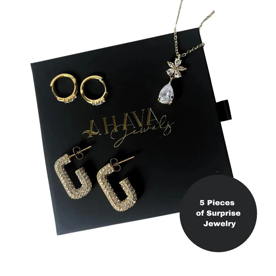 Surprise Box- 5 Pieces - Ahava J | Ahava Jewels