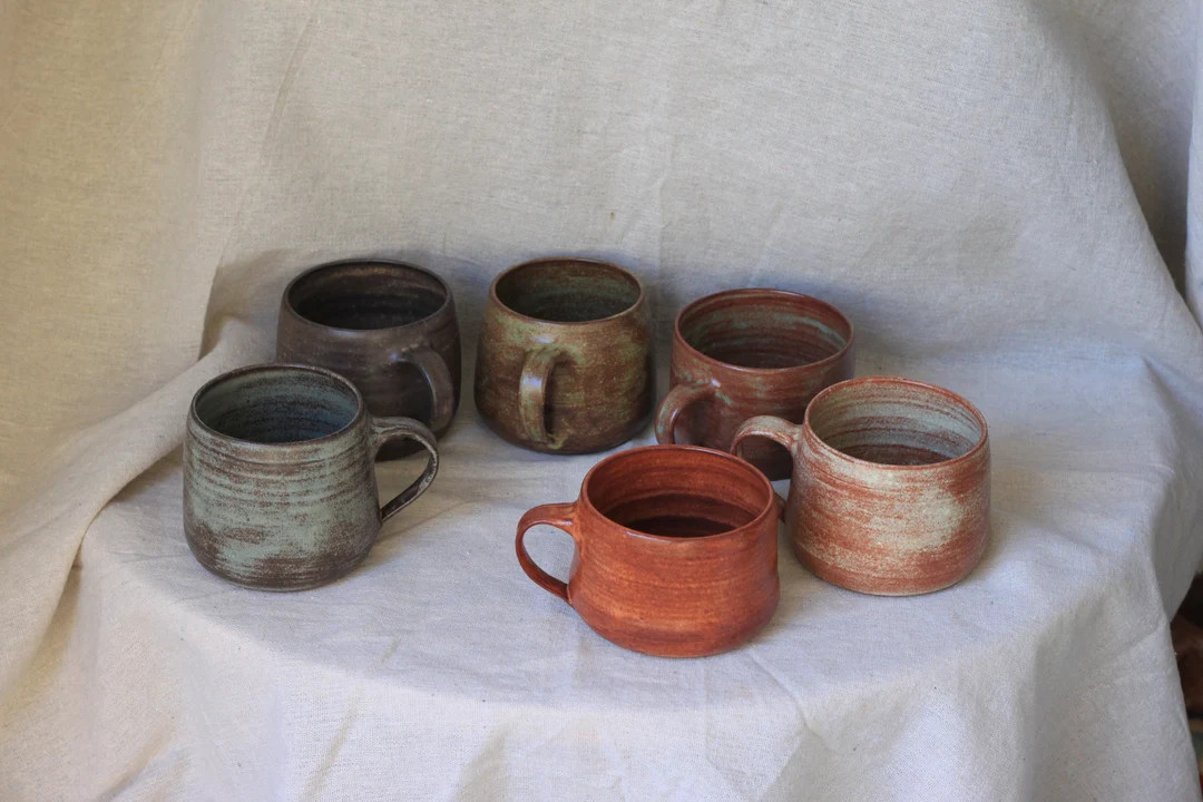 Handmade Ceramic Coffee Mug - Etsy | Etsy (US)