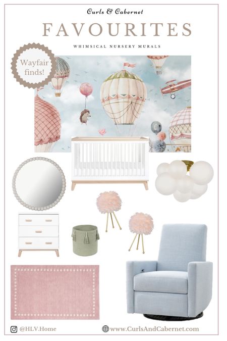 Whimsical baby girl’s nursery, colourful nursery ideas, nursery design, affordable nursery furniture, modern nursery 

#LTKbaby #LTKbump #LTKhome