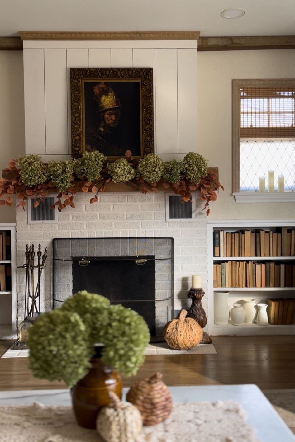 Autumn mantle florals 

#LTKHome