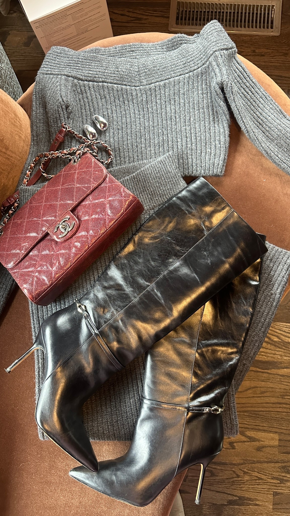 Grey set is from Maniere De Voir however I found a similar look from Revolve 

#LTKPetite #LTKTall #LTKSeasonal