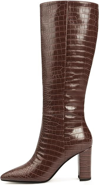 Modatope Knee High Boots Women Riding Boots for Women Tall Boots Long Boots Calf High Boots GoGo ... | Amazon (US)