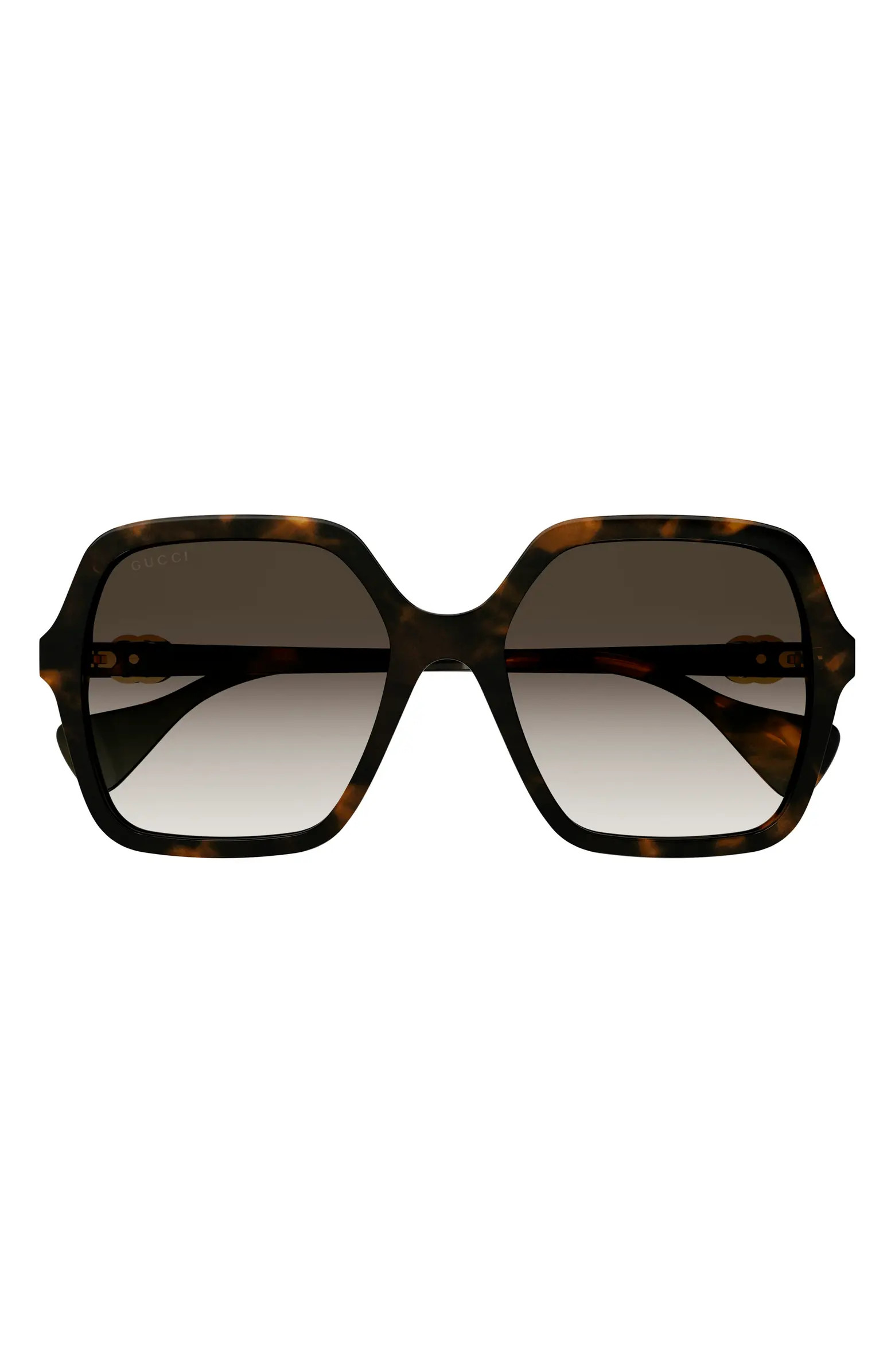 Gucci 56mm Polarized Square Sunglasses | Nordstrom | Nordstrom