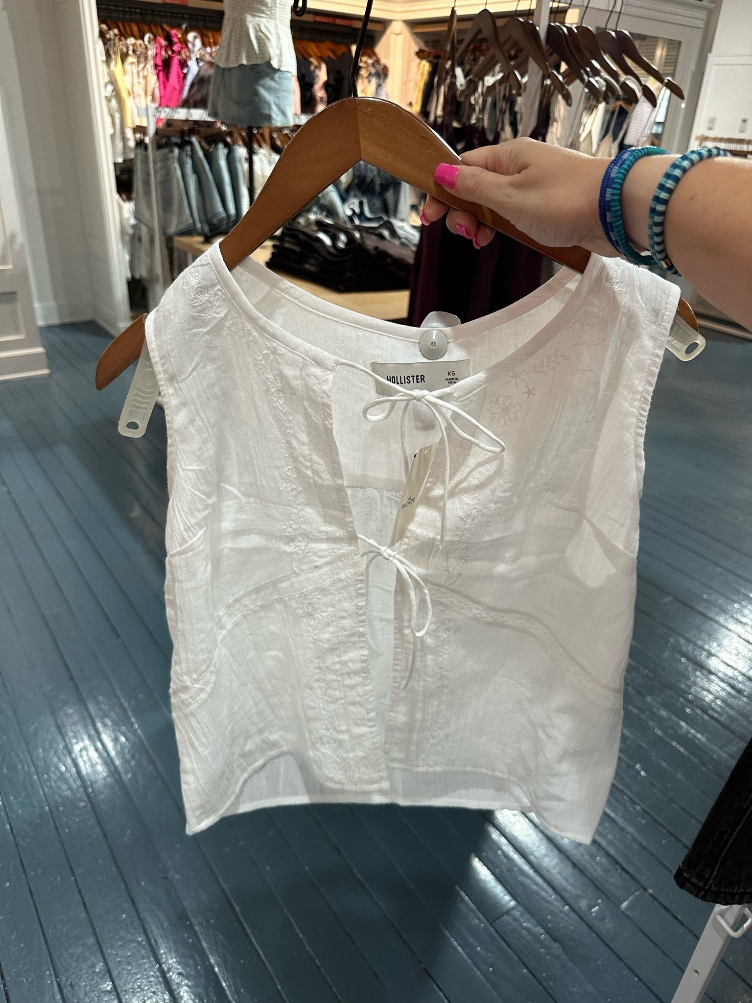 Love this linen white tie front tank! This is so classy & cute for summer! Priced at $44 & ranges from sizes XXS-XXL!

#LTKMidsize #LTKPetite