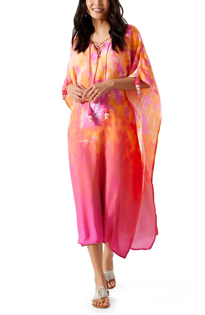 Tommy Bahama Tie Dye Cover-Up Caftan | Nordstrom | Nordstrom