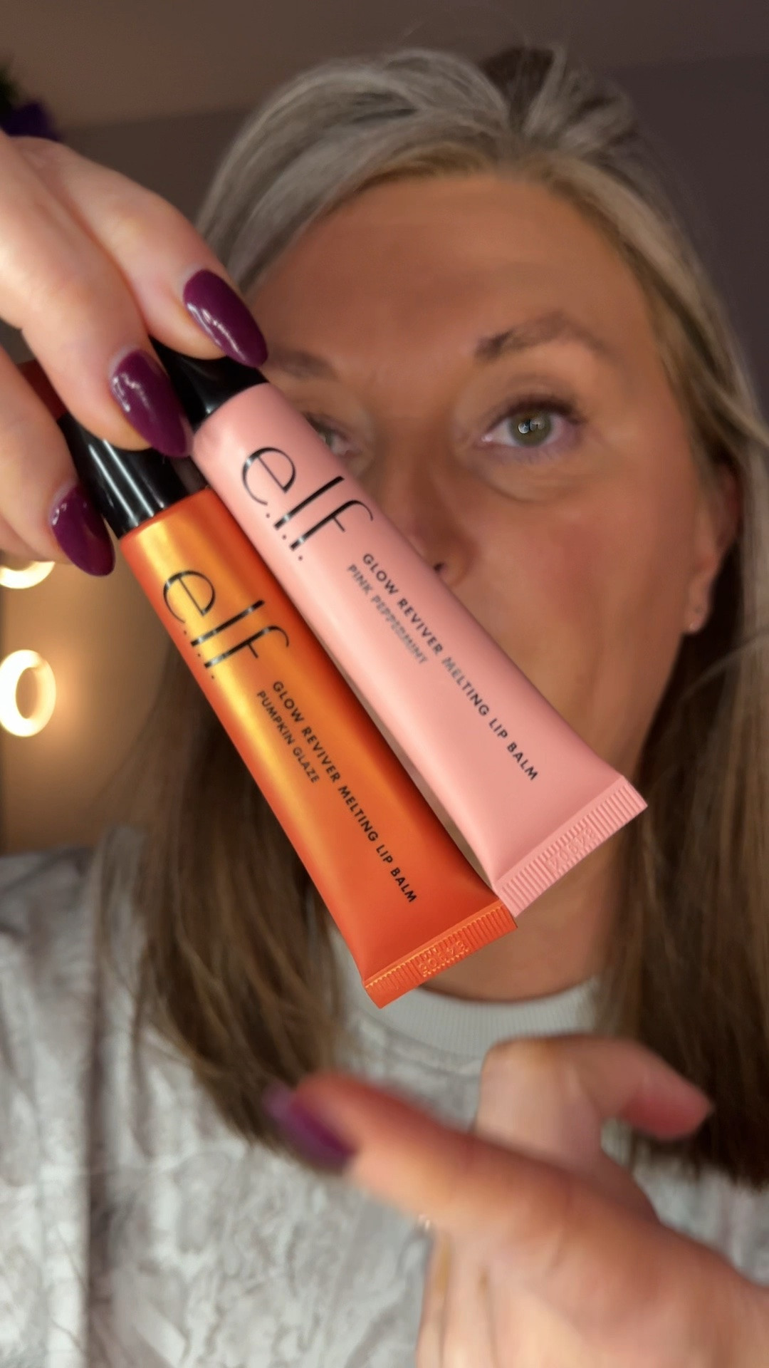 @elfcosmetics LIMITED EDITION HOLIDAY SET Pumpkin Glaze and Pink Peppermint Glow Reviver Melting Lip. balm

#LTKselfcare #LTKOver40 #LTKBeauty