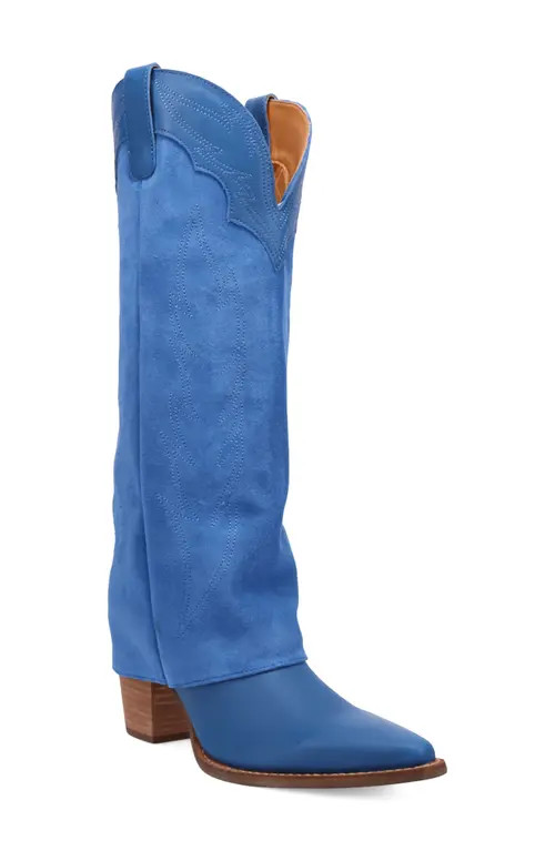 Dingo Wild Fire Western Boot in Blue at Nordstrom, Size 11 | Nordstrom
