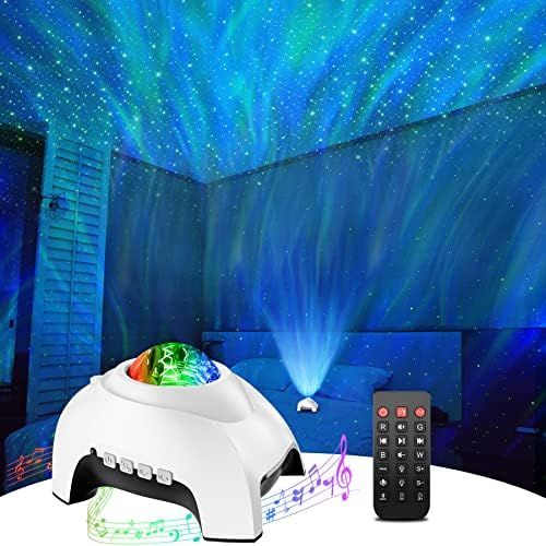 Star Projector, Rossetta Galaxy Projector for Bedroom, Bluetooth Speaker and White Noise Aurora P... | Amazon (US)