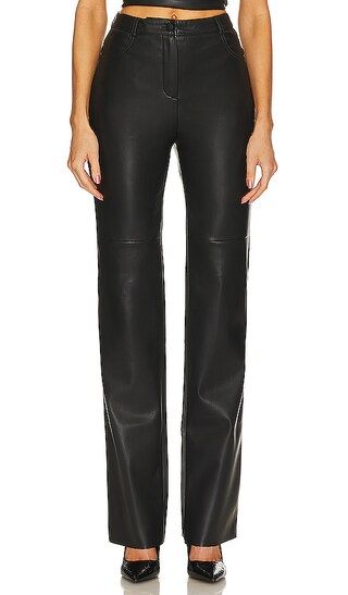 Killa Faux Leather Trousers | Revolve Clothing (Global)