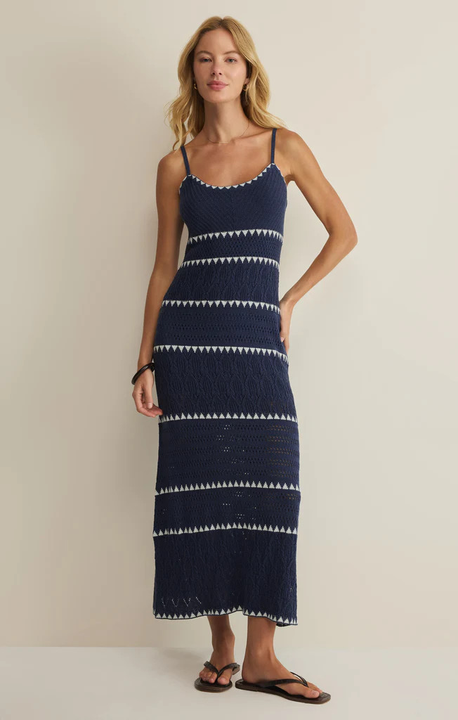 Catamaran Striped Midi Dress | Z Supply