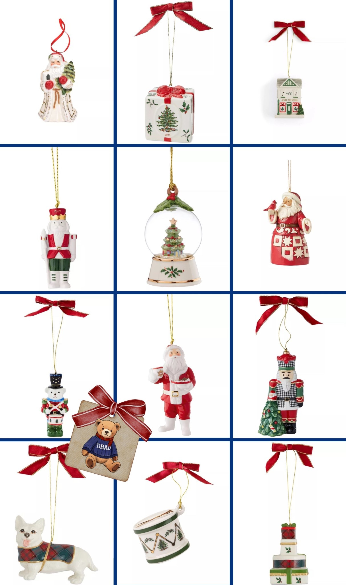 Spode + more traditional classic style Christmas ornaments I’ve ordered and picked! 🫶🏼🎄 

#LTKHoliday #LTKGiftGuide #LTKHome