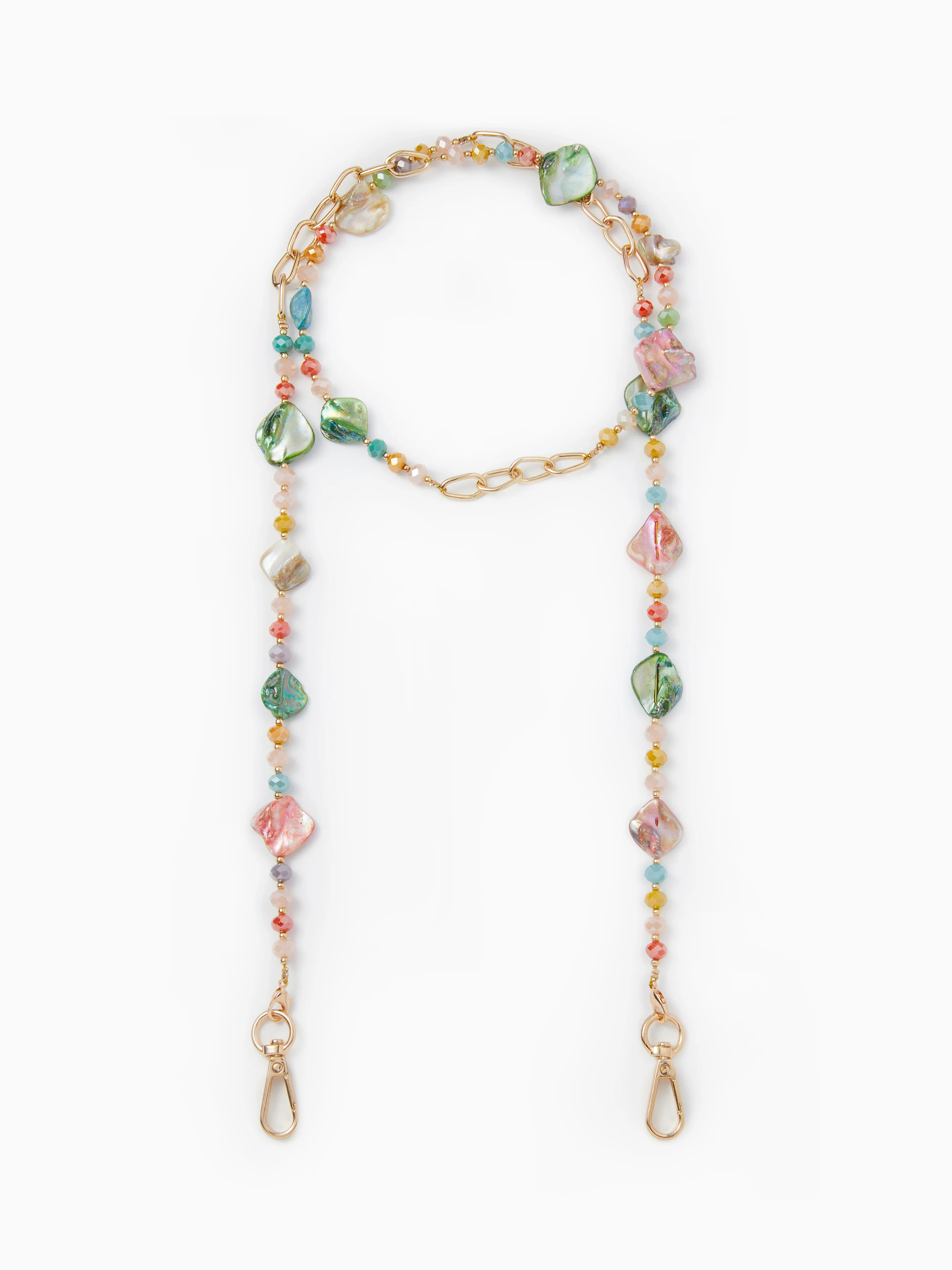 Glass COLORFUL BEADED PHONE CHAIN For Daily Casual | Cider
