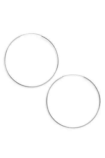 Argento Vivo Extra Large Endless Hoop Earrings | Nordstrom
